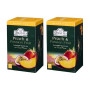 Ahmad tea with peach and passion fruit flavor, in bags 20 x 1.5g