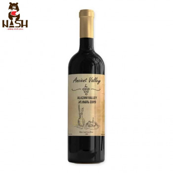 Georgian white semi-sweet wine Ancient Valley "Alazani Valley"