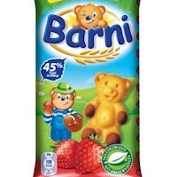 Barni Sponge Cake with Strawberry Filling, 30g