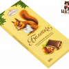 Milk chocolate "Belochka" with whole hazelnuts from the factory named after N.K. Krupskaya, 100g
