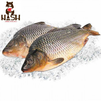 Fresh gutted carp, 10 kg, order via Whatsapp, pickup on Friday