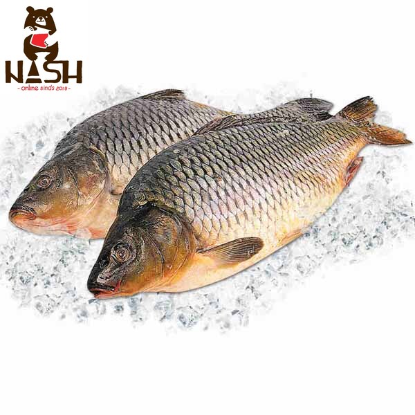Fresh gutted carp, 10 kg, order via Whatsapp, pickup on Friday