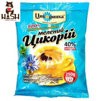 Ukrainian instant chicory Tsikorinka, 250g