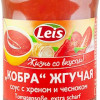 Spicy tomato sauce with garlic and horseradish Leis "Cobra", 314ml