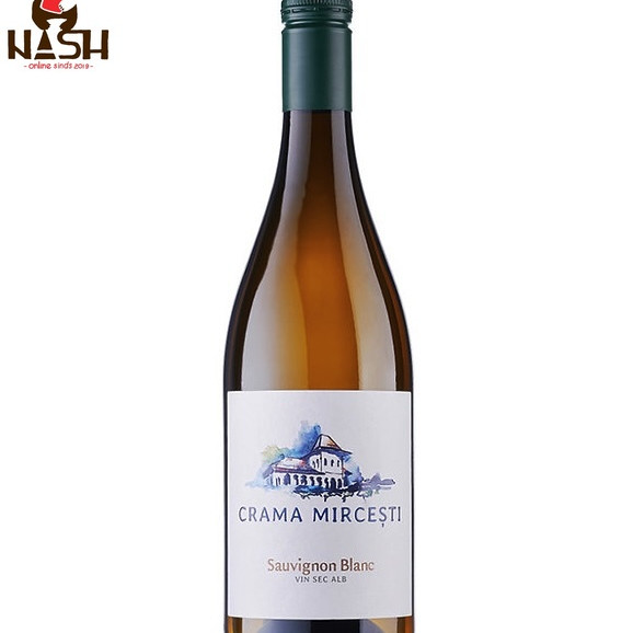 Moldovan dry white wine Crama Mircesti Sauvignon Blanc