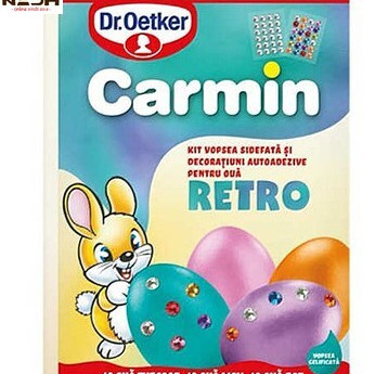 Easter egg dye Dr. Oetker Retro for 40 eggs with pearl effect, four colors