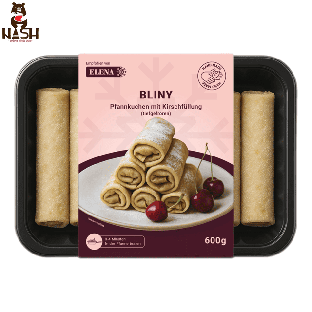 Frozen cherry pancakes Elena, 600g