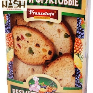 Franzeluta fruit crackers with candied fruits, 250g