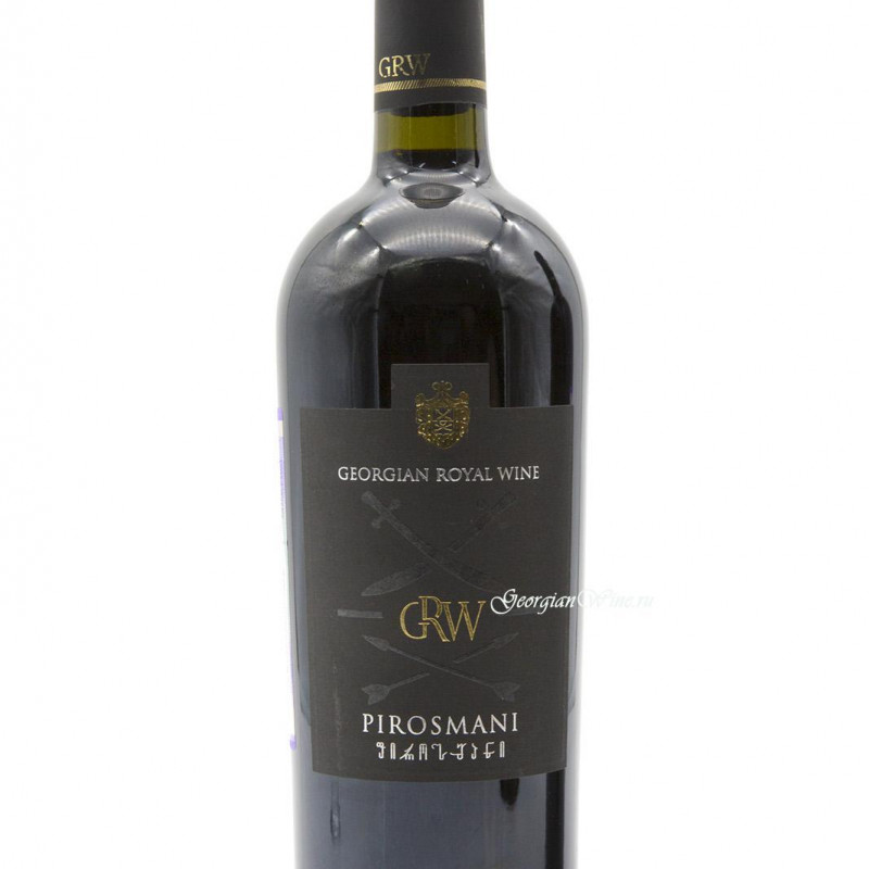 Georgian red semi-dry wine Georgian Royal Wine Pirosmani