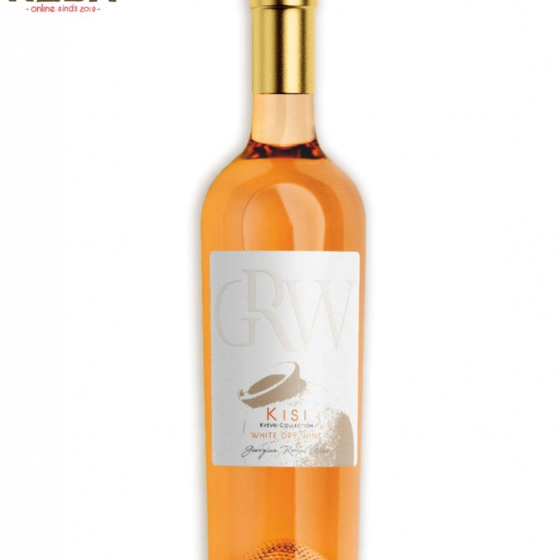 Georgian white dry qvevri wine Georgian Royal Wine Kisi