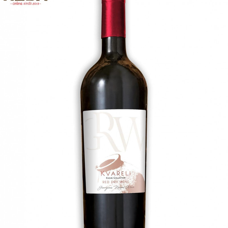 Georgian red dry qvevri wine Georgian Royal Wine Kvareli