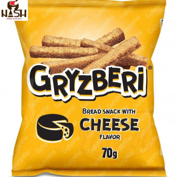 GRYZBERI croutons with cheese flavor, 70g