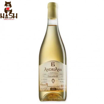 Georgian white dry wine Gurashvili Andriana