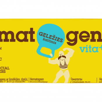 Vita+ "Hematogen" bar with flaxseed, 50g