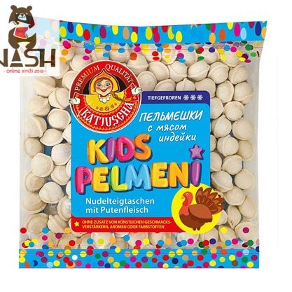 Dumplings Katyusha "For children" with turkey meat, 500g