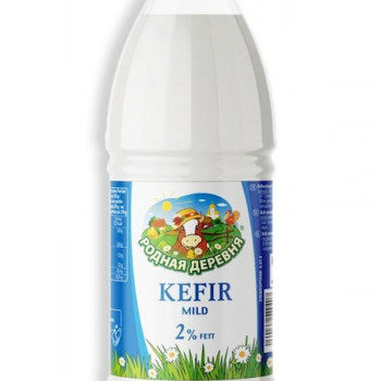Kefir Rodnaya derevnya 2% fat, 1l 