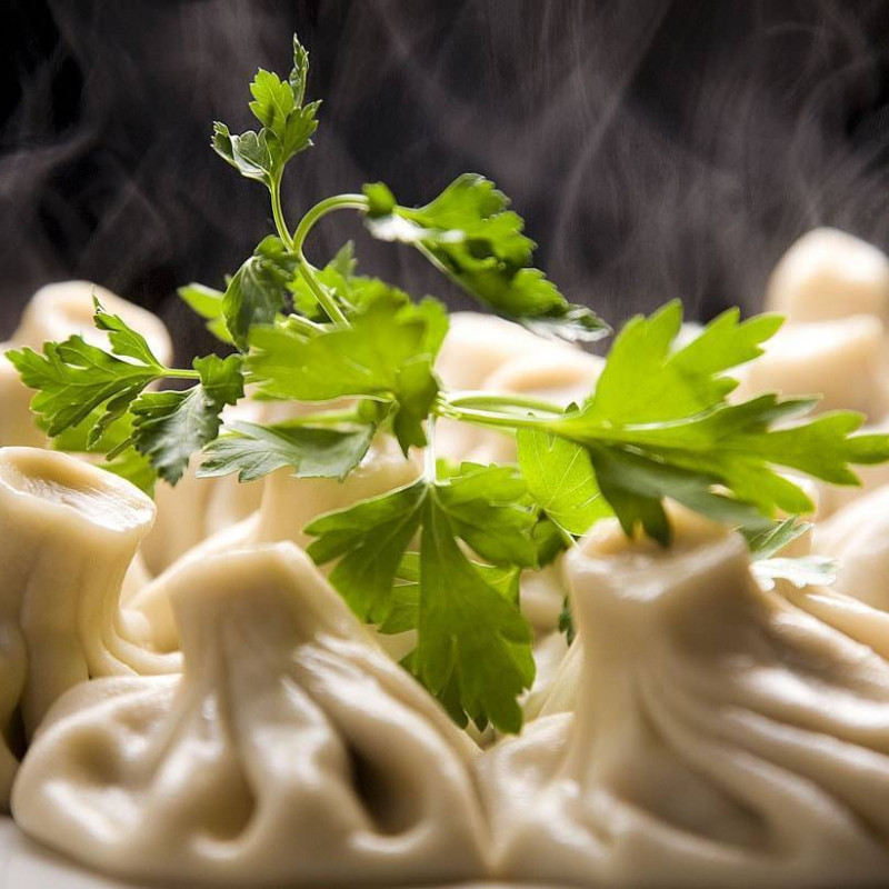 Frozen khinkali NASH, made in the Netherlands, 8 pcs., about 700g