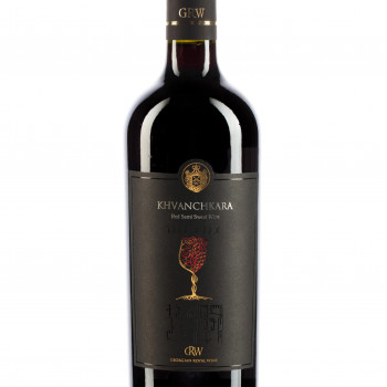 Georgian red semi-sweet wine Georgian Royal Wine Khvanchkara