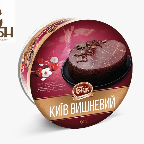 Ukrainian cake BKK "Kyiv cherry" frozen, 850g