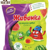 Ukrainian jelly candies Konti "Zhyvinka" with watermelon flavor, 250g