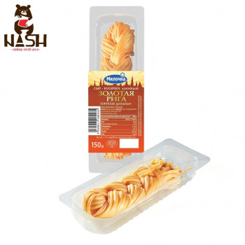 Milochka "Pigtail" smoked cheese, 150g