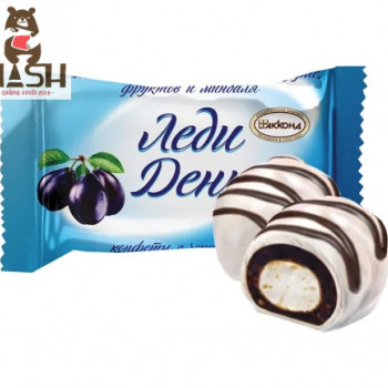 Candies Akkond "Lady Day" with prunes, 250g