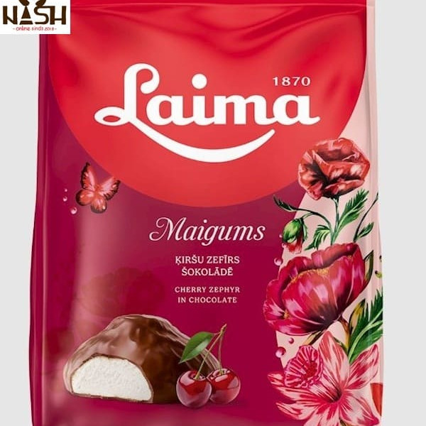 Marshmallows Laima in chocolate, 200g
