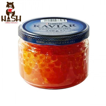 Coho salmon caviar Lemberg, 250g (best before 09.03)