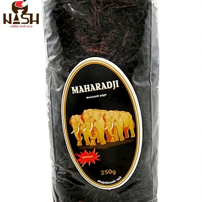 Maharadji premium black strong Indian tea, 250g