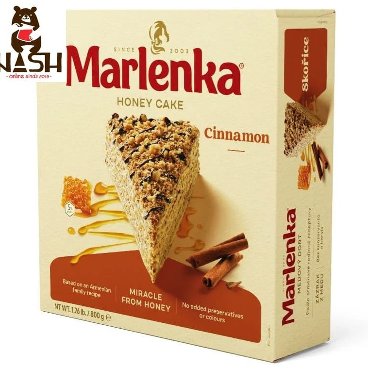 Honey cake Marlenka with cinnamon, 800g