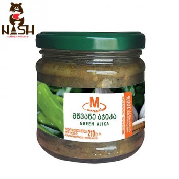 Georgian adjika Marneuli green, 210g
