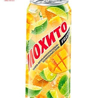 Lemonade Ochakovo "Mojito Mango", 0.45l