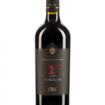 Georgian red dry wine Georgian Royal Wine Mukuzani