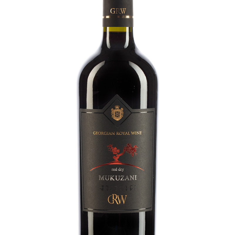 Georgian red dry wine Georgian Royal Wine Mukuzani