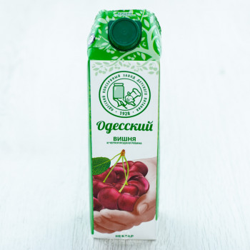 Ukrainian nectar from cherry  "Nash", 0.95l