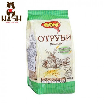 Extruded rye bran OGO, 200g