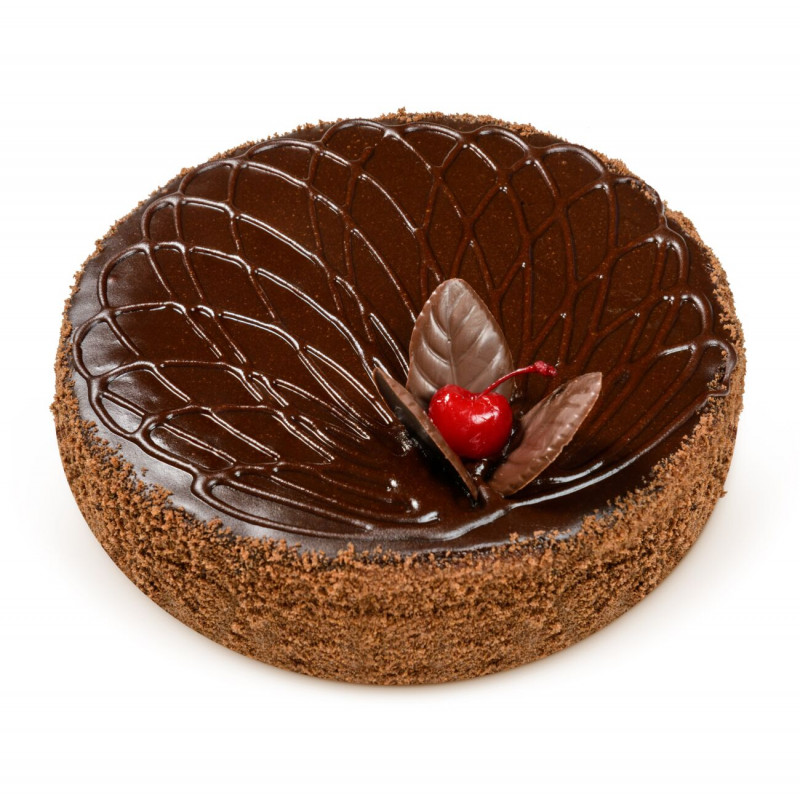 Ukrainian cake BKK "Prazhskiy" with cherry frozen, 850g