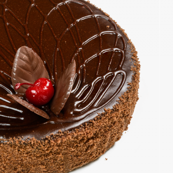 Ukrainian cake BKK "Prazhskiy" with cherry frozen, 850g