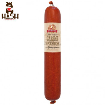 Ukrainian salami from the Saltovsky meat-packing plant "Starokievskaya", 300g