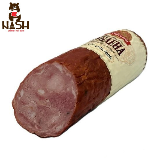 Ukrainian cooked sausage from the Saltovsky meat-packing plant "Chopped", 450g