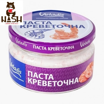 Ukrainian shrimp paste delicacy Veladis, 160g