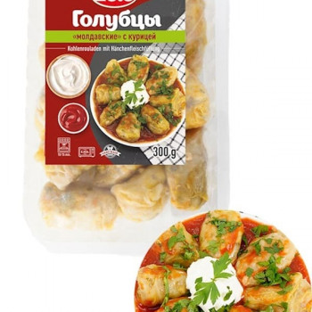 Frozen cabbage rolls Leis with chicken, 300g