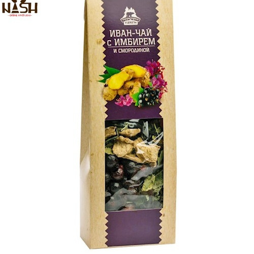 Ivan-tea (fireweed) Territorya Taigi with ginger and currant, 40g