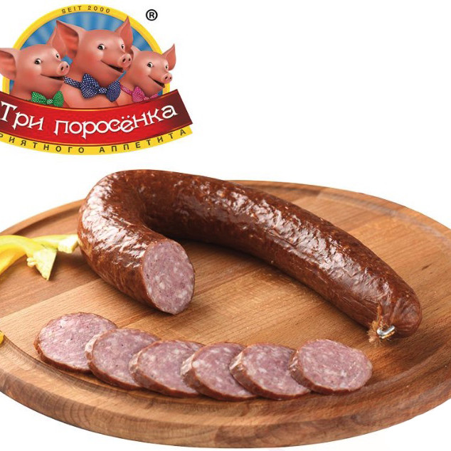 Three little pigs sausage "Homemade Krakow style", 400g