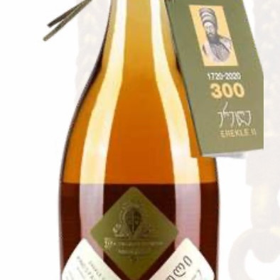 Georgian orange dry qvevri wine TSV Estate "King's favorite"