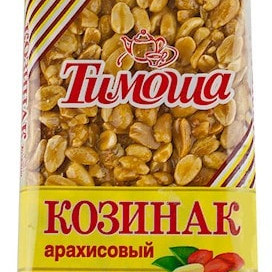 Eastern European sweet Kozinak Timosha peanut, 170g