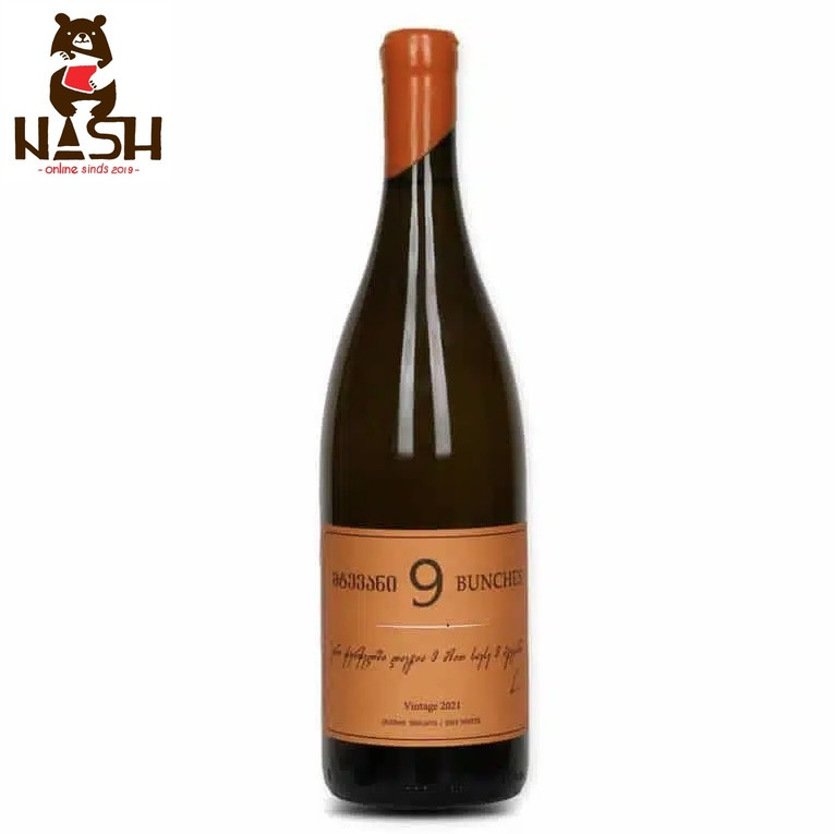 Georgian white dry wine Vazisubani Estate "Nine Vines"