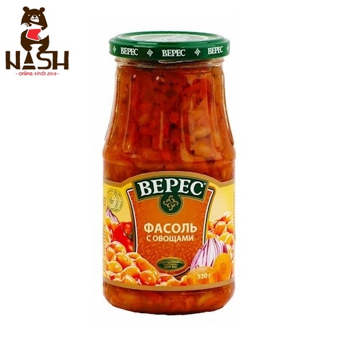 Ukrainian beans with vegetables Veres, 500g