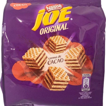 Nestle Joe Wafers with Cocoa Filling, 160g