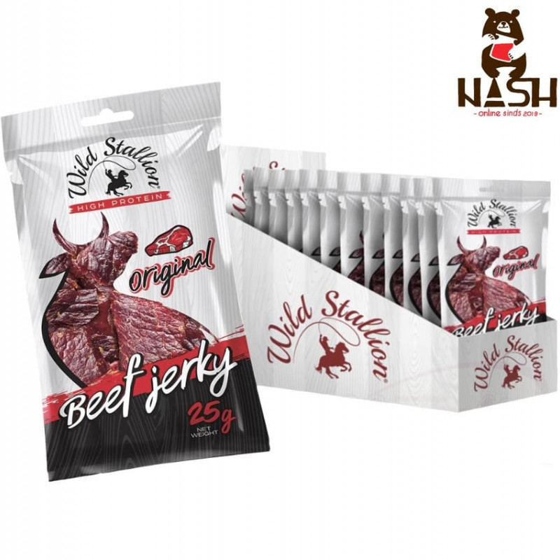 Wild Stallion Original Beef Jerky, 25g